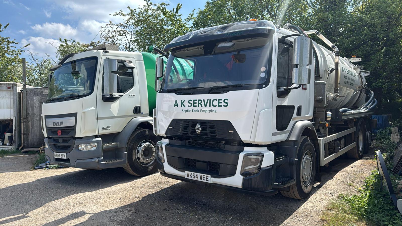 AK Services fleet of tankers