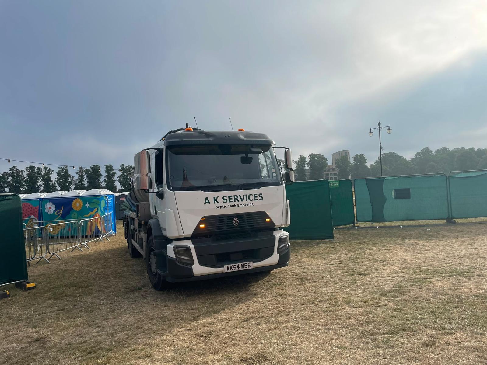 Front of AK Services tanker